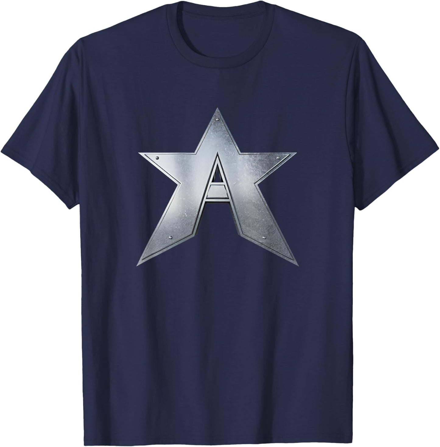 Marvel Falcon & Winter Soldier Cap America John Walker Logo T-Shirt - T-Shirt | Navy