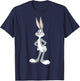 Looney Tunes Bugs Bunny Stance Portrait T-Shirt - T-Shirt | Navy