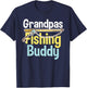 Kids Grandpa's Fishing Buddy - Fishing T-Shirt - T-Shirt | Navy
