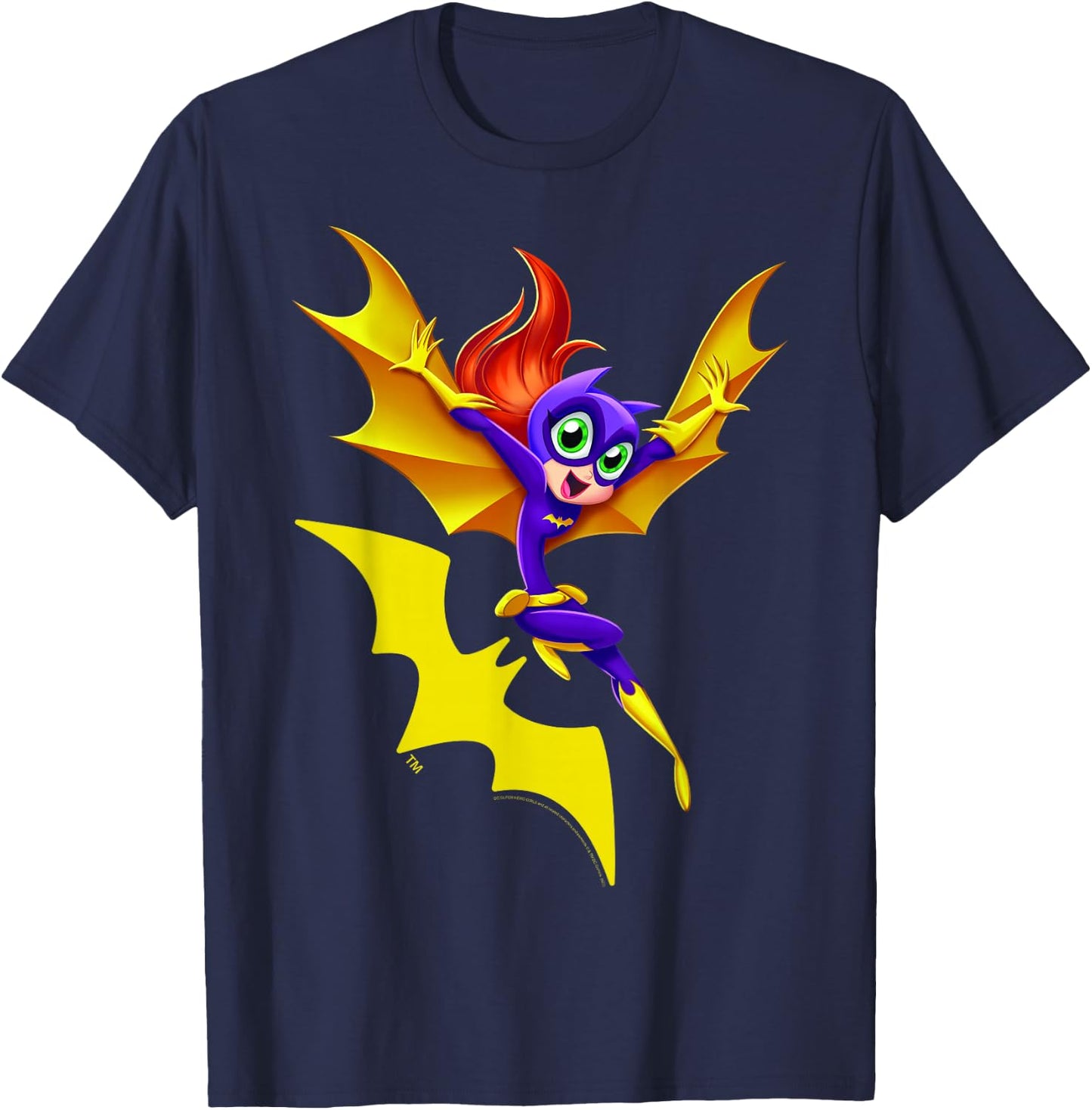 DC Comics Super Hero Girls Batgirl T-Shirt - T-Shirt | Navy
