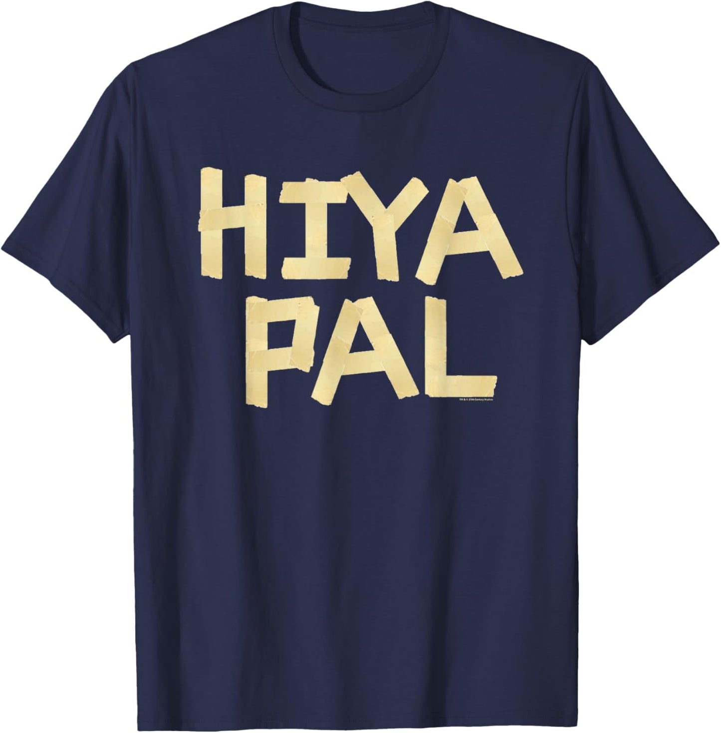 Home Alone 2 Sticky Bandits Masking Tape Quote Hiya Pal T-Shirt - T-Shirt | Navy
