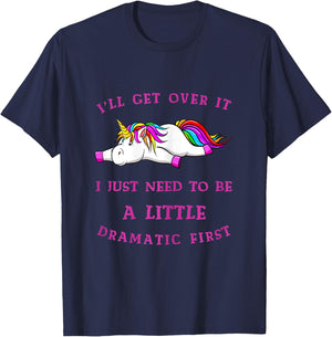 Unicorn Drama T-Shirt - T-Shirt | Navy