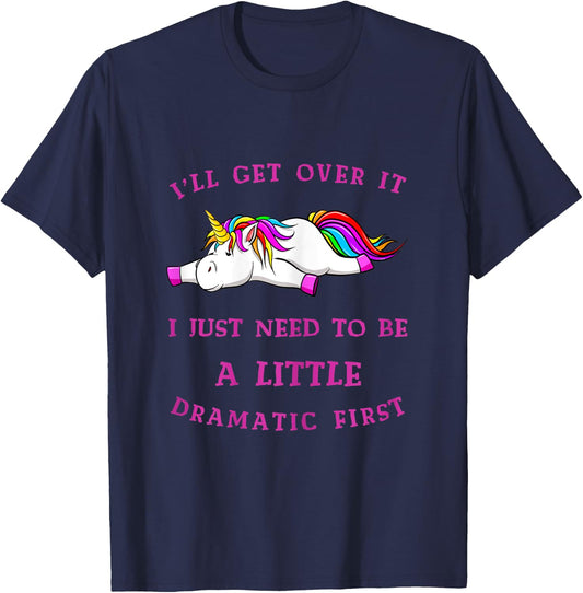 Unicorn Drama T-Shirt - T-Shirt | Navy