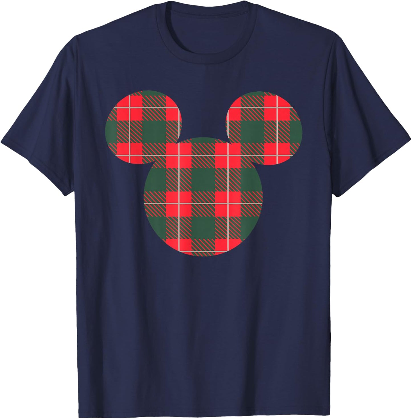 Disney Mickey Mouse Icon Holiday Flannel T-Shirt - T-Shirt | Navy