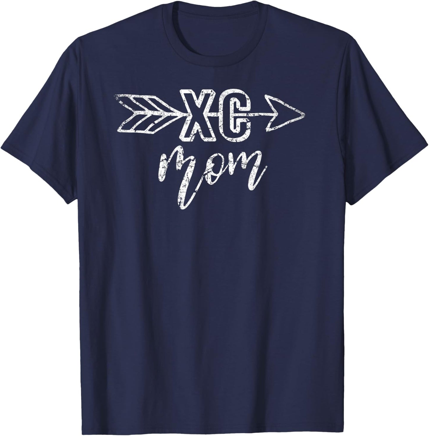 Cross Country Mom Vintage T-Shirt - T-Shirt | Navy