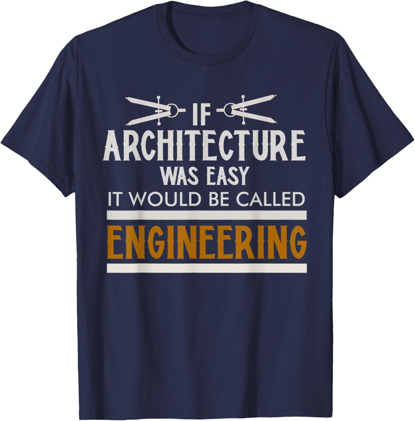 Funny Architect Design Women Architecture Architect T-Shirt - T-Shirt | Navy