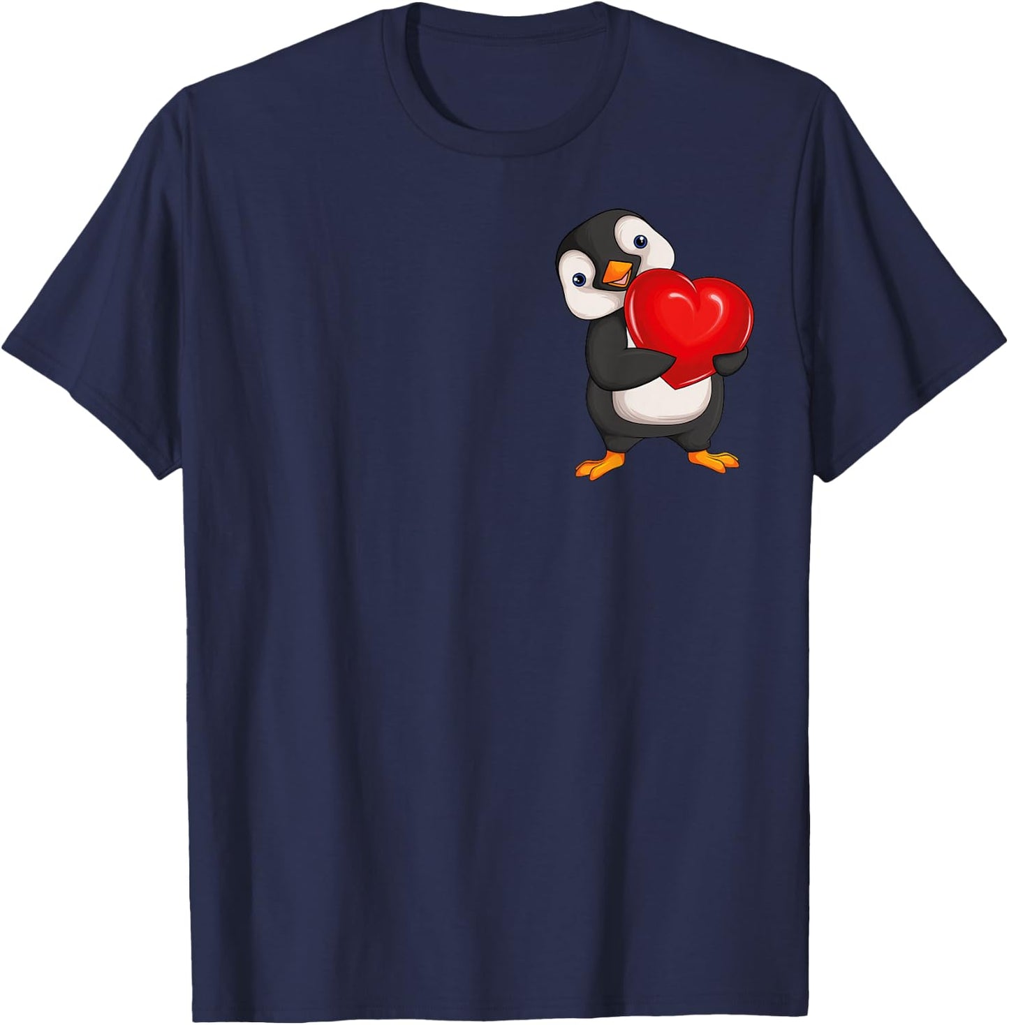 Penguin Women's Girls Children Penguin T-Shirt - T-Shirt | Navy