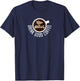 Life Is Short Drink Good Coffee Barista Cafe Funny Coffee T-Shirt - T-Shirt | Navy