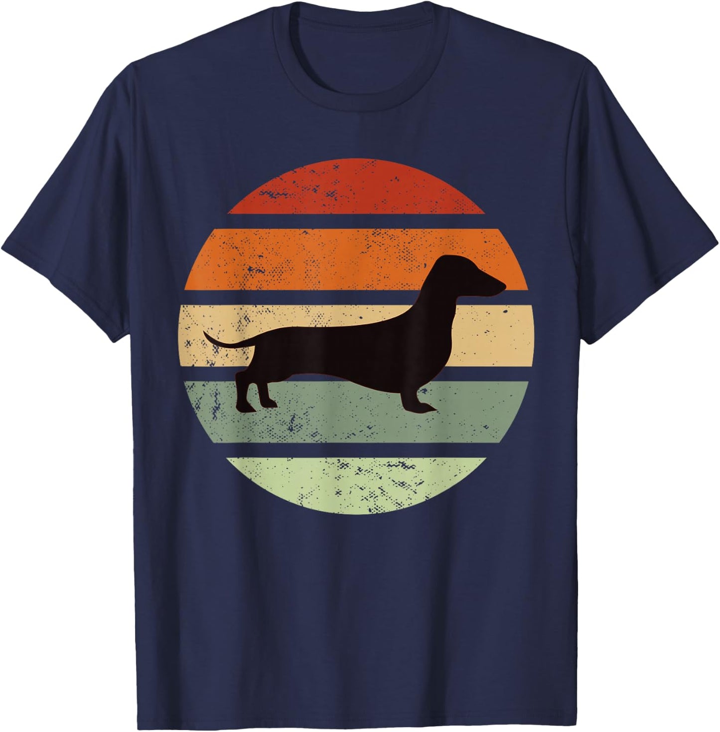 Dachshund Dachshund Teckel T-Shirt - T-Shirt | Navy