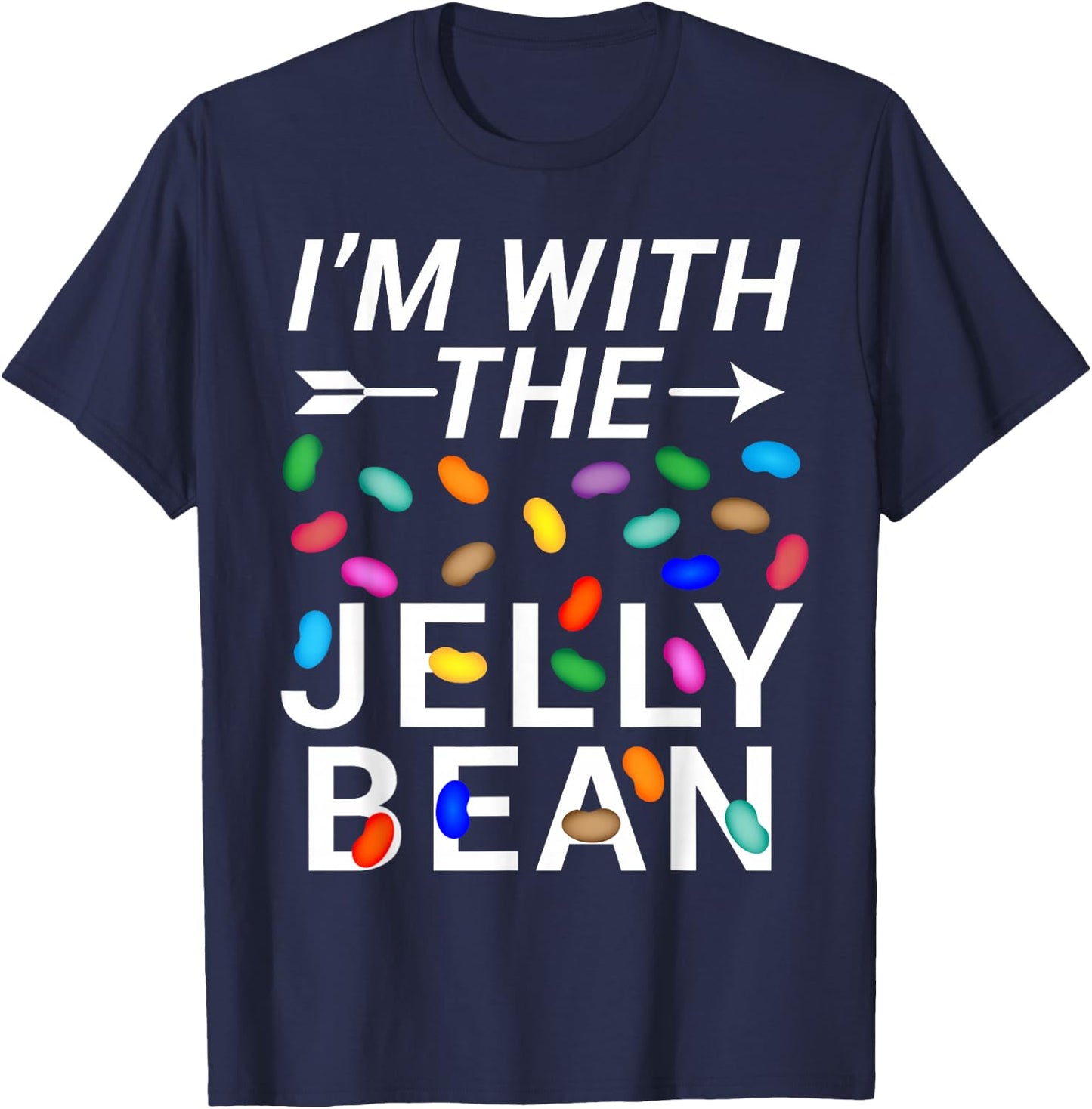 I'm with The Jelly Bean T-Shirt - T-Shirt | Navy