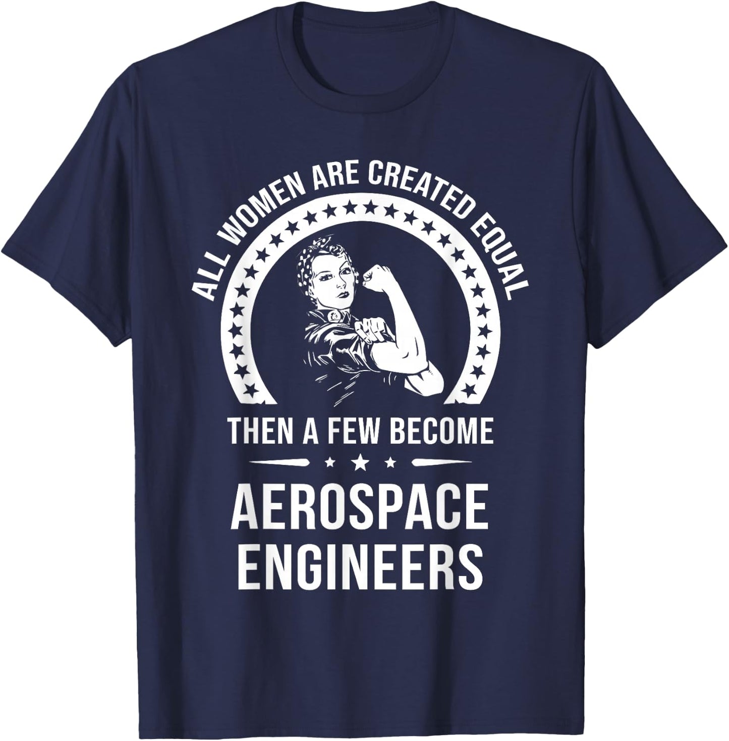 Aerospace Engineer Shirt | Aerospace Engineer T-Shirt - T-Shirt | Navy