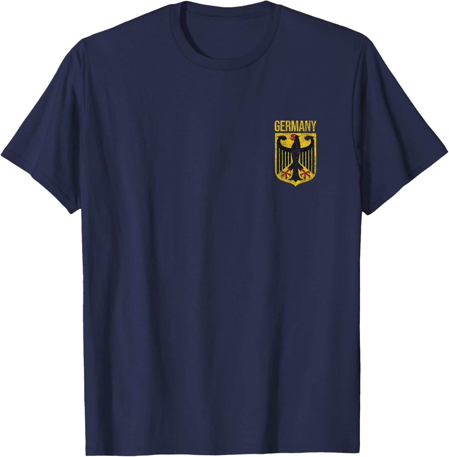 German Coat of ARMS Germany Eagle T-Shirt - T-Shirt | Navy