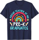 Proud Teacher Of My Pre-K Graduates T-Shirt - T-Shirt | Navy