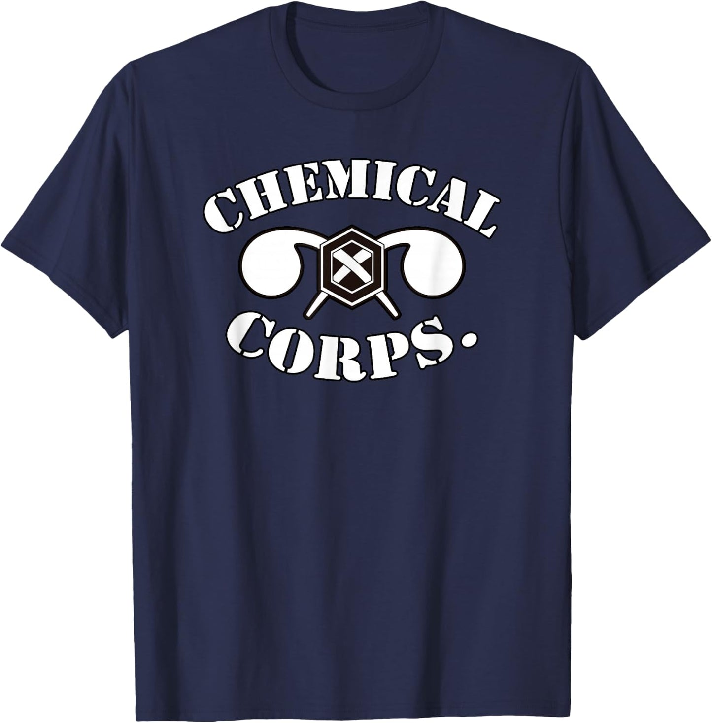 Fort Leonard Wood University - Army Chemical Corps for Vets T-Shirt - T-Shirt | Navy