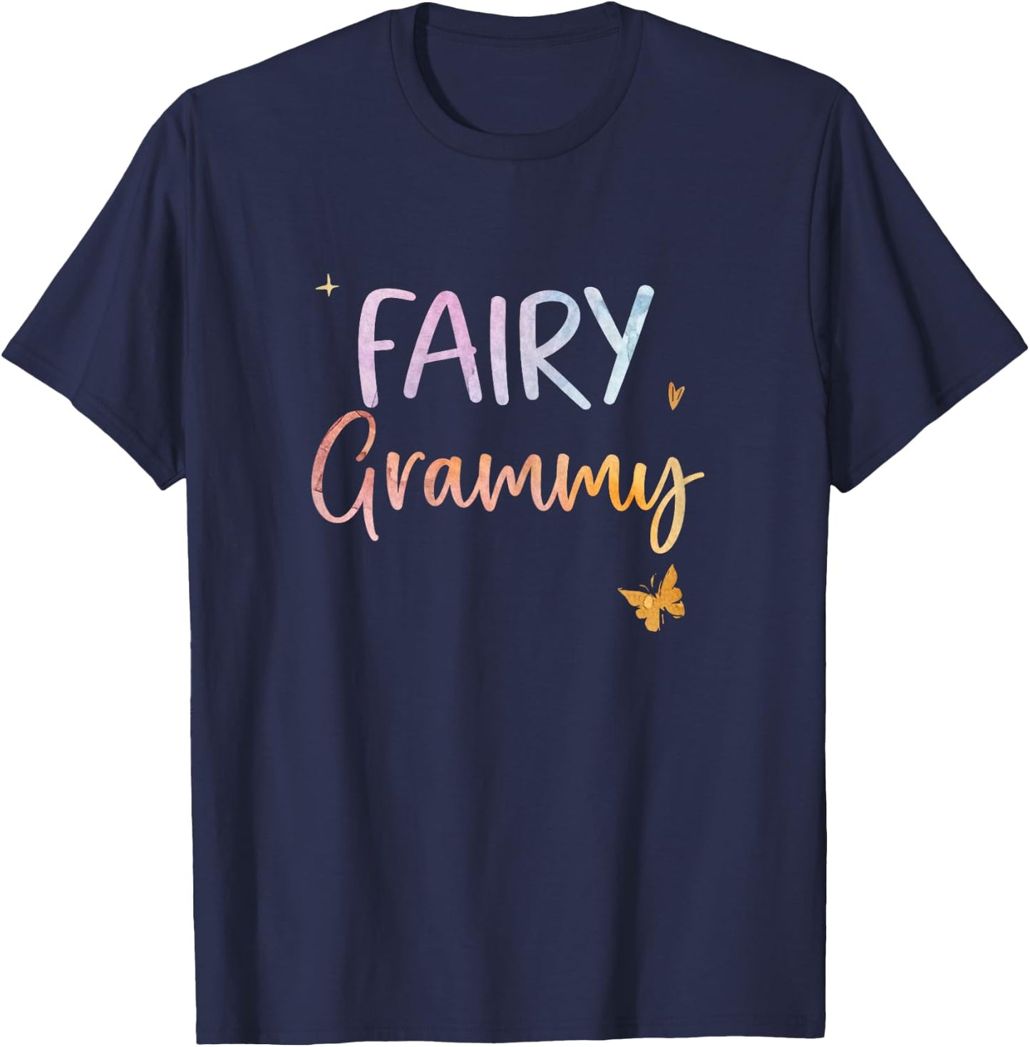 Fairy Grammy Magical Cute Birthday T-Shirt - T-Shirt | Navy