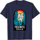 Yosemite Falls Retro T-Shirt - T-Shirt | Navy