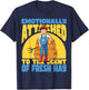 Fresh Hay Bale Lovers Funny Quote For Farmers Baling Hay T-Shirt - T-Shirt | Navy