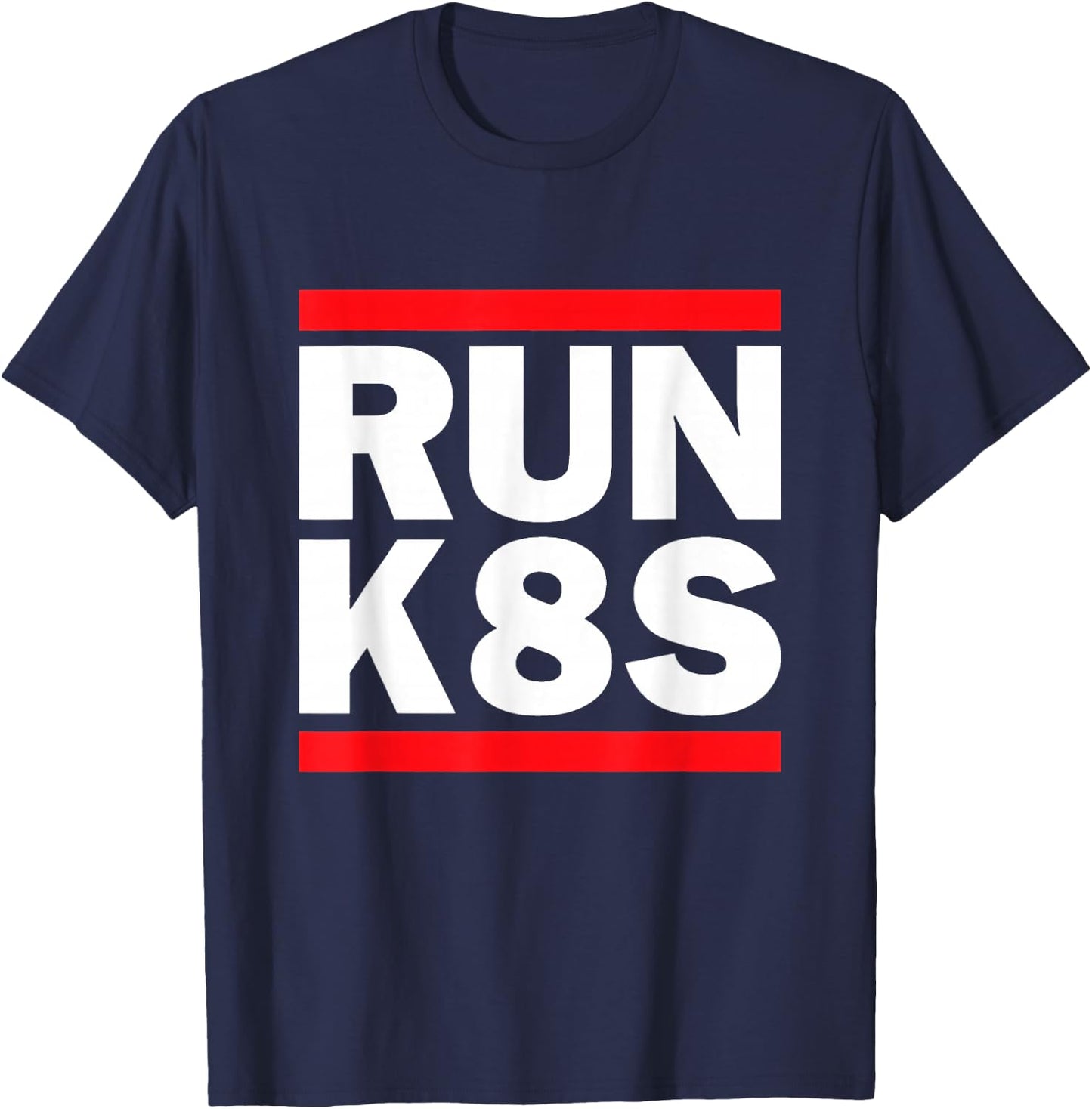 Get Your Run K8s T-Shirt - T-Shirt | Navy