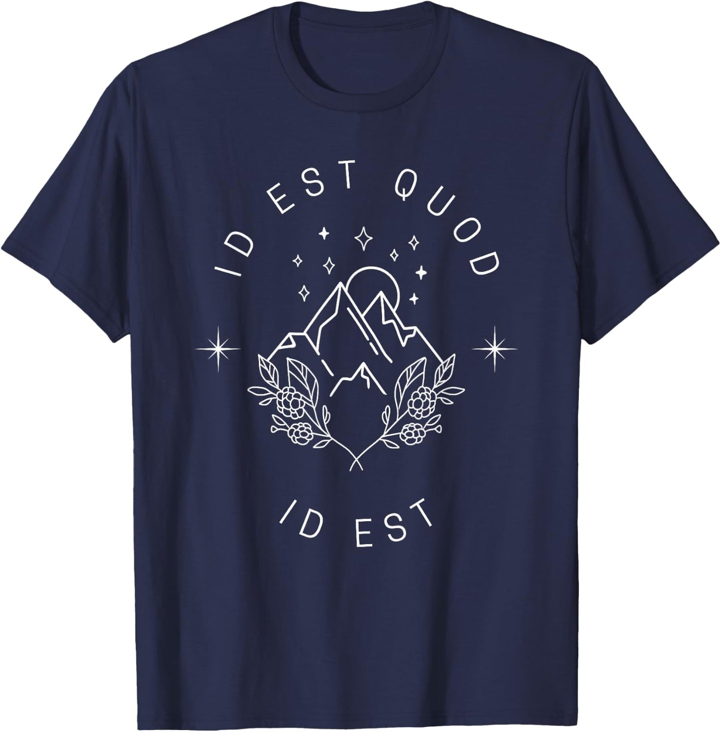 Id Est Quod Id Est T Shirt T-Shirt - T-Shirt | Navy