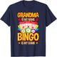 Grandma Is My Name Bingo is My Game T-Shirt - T-Shirt | Navy