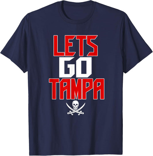 Lets Go Tampa T-Shirt - T-Shirt | Navy