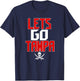 Lets Go Tampa T-Shirt - T-Shirt | Navy