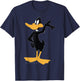 Looney Tunes Daffy Duck Simple Portrait T-Shirt - T-Shirt | Navy
