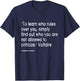 Funny Sarcastic & Political Quote Vintage T-Shirt - T-Shirt | Navy