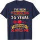 I've Been Teaching For 20 Years Nothing Scares Me Teachers Women T-Shirt - T-Shirt | Navy