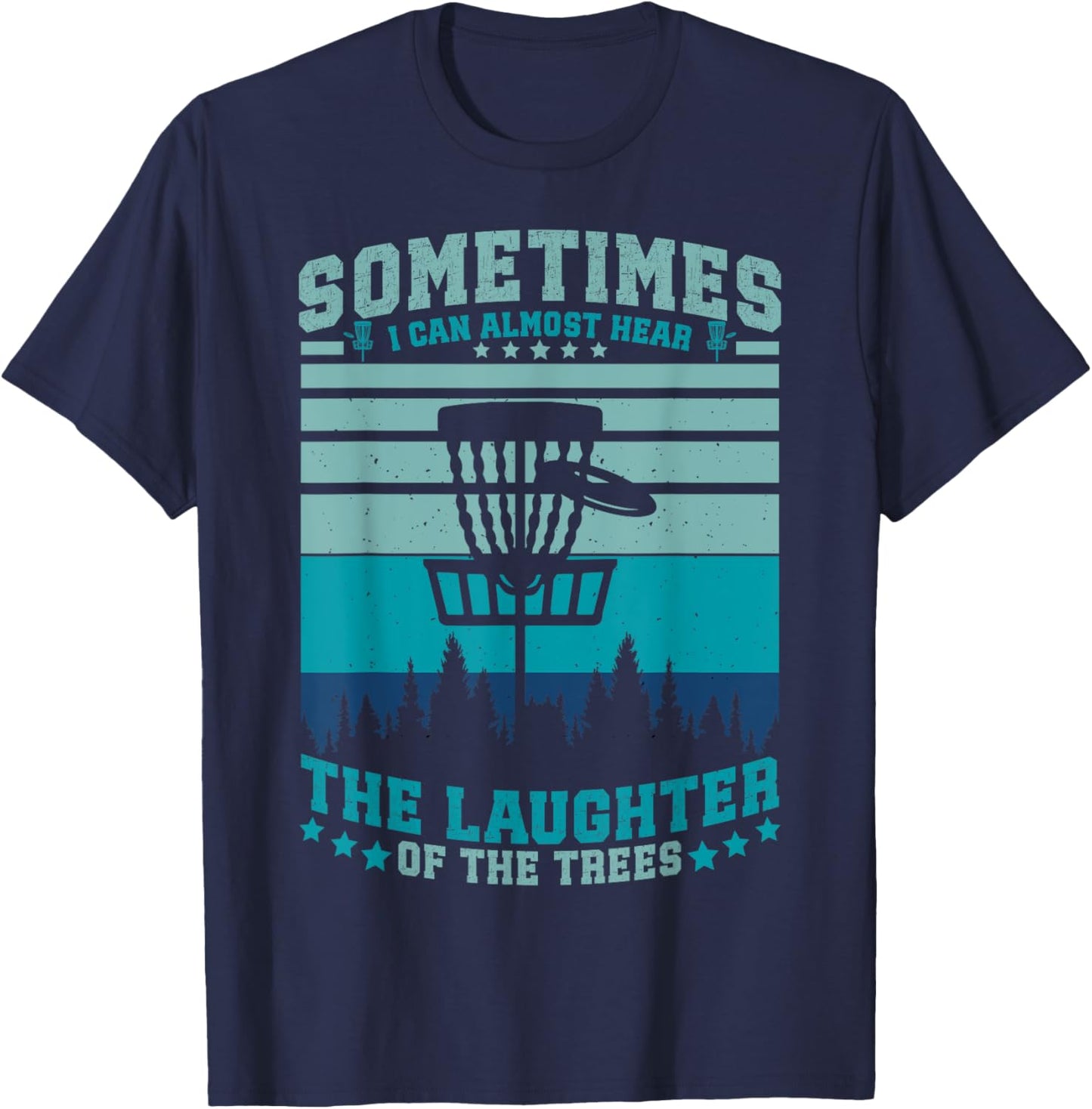 Disc Golf Funny Disc Golfer Fathers Day T-Shirt - T-Shirt | Navy