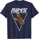 Burmese Python Owner Geometric T-Shirt - T-Shirt | Navy