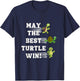 Turtle Racing Team Turtle Running Team funny Racing Turtle T-Shirt - T-Shirt | Navy