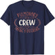 Pulmonary Crew Making A Difference Pulmonologist Nurse Team T-Shirt - T-Shirt | Navy