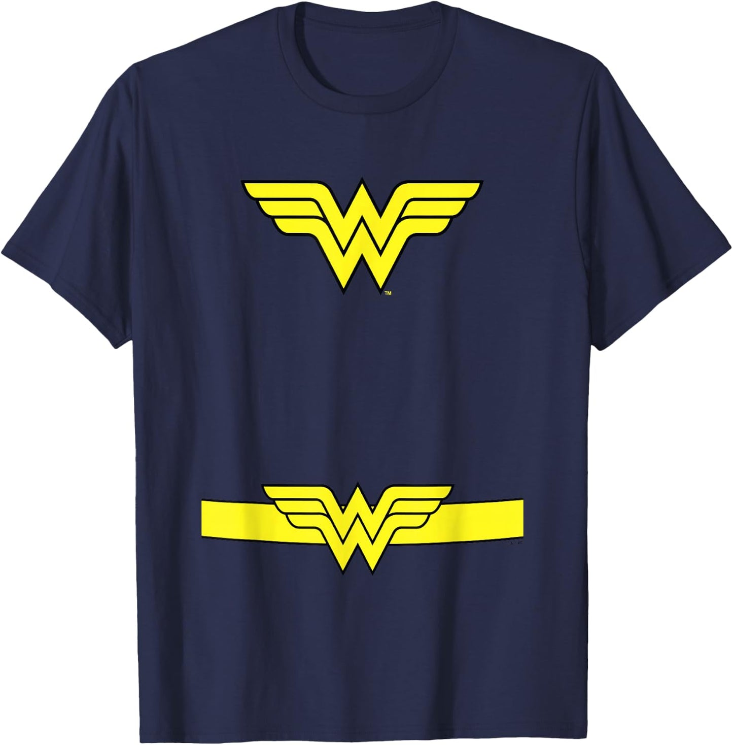 DC Comics Wonder Woman Classic Halloween Hero Costume T-Shirt - T-Shirt | Navy