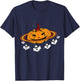 Pumpkin Planet Space Ghost Costume Cool Halloween Gifts T-Shirt - T-Shirt | Navy