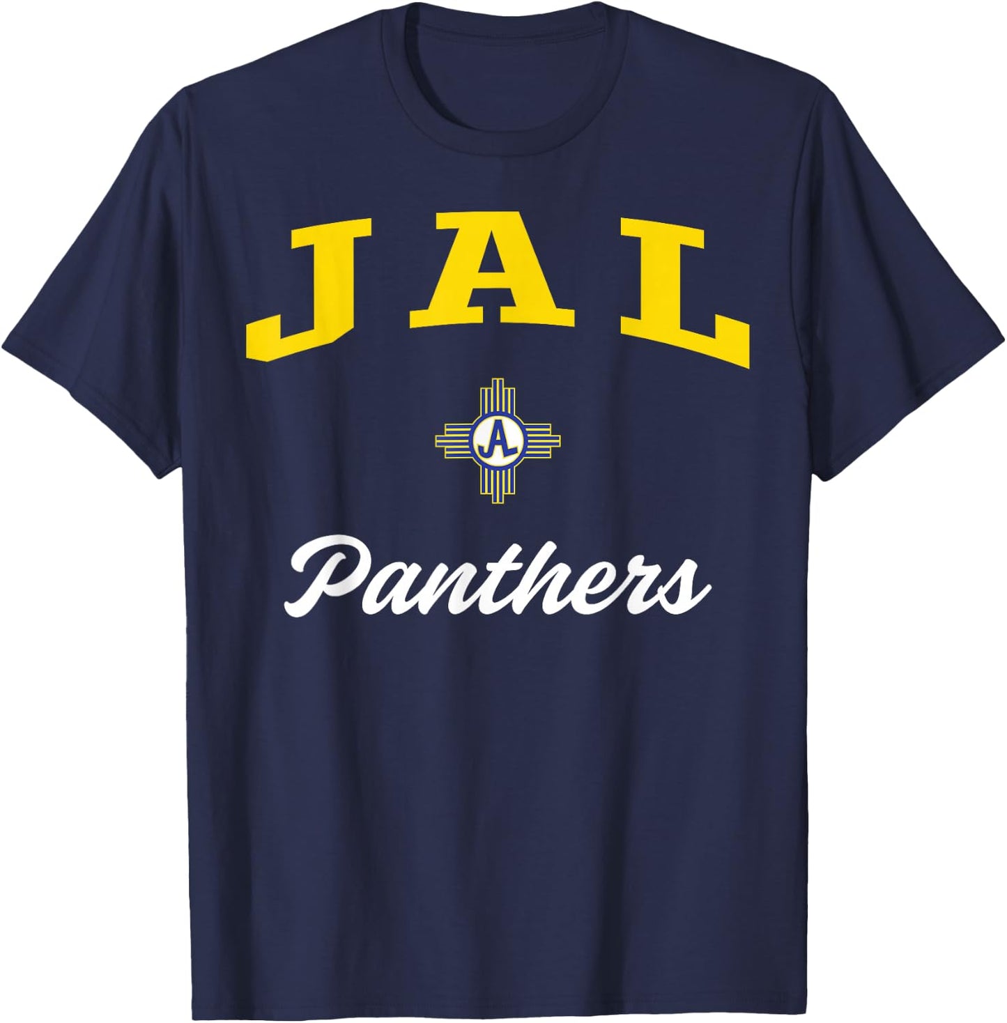 Jal High School Panthers T-Shirt - T-Shirt | Navy