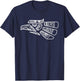 Hecho En Mexico Aztec Calendar Mexican Eagle T-Shirt - T-Shirt | Navy