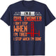 Civil Engineer Funny Bridge Engineering T-Shirt - T-Shirt | Navy