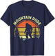 Mountain Dude Bigfoot Funny Sasquatch Camping Hiking Dad Men T-Shirt - T-Shirt | Navy