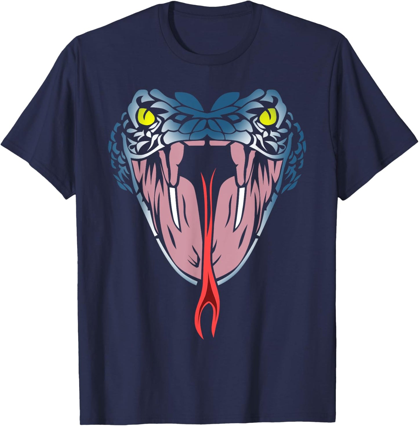Black Mambas Are My Spirit Animal Scary Snake T-Shirt - T-Shirt | Navy
