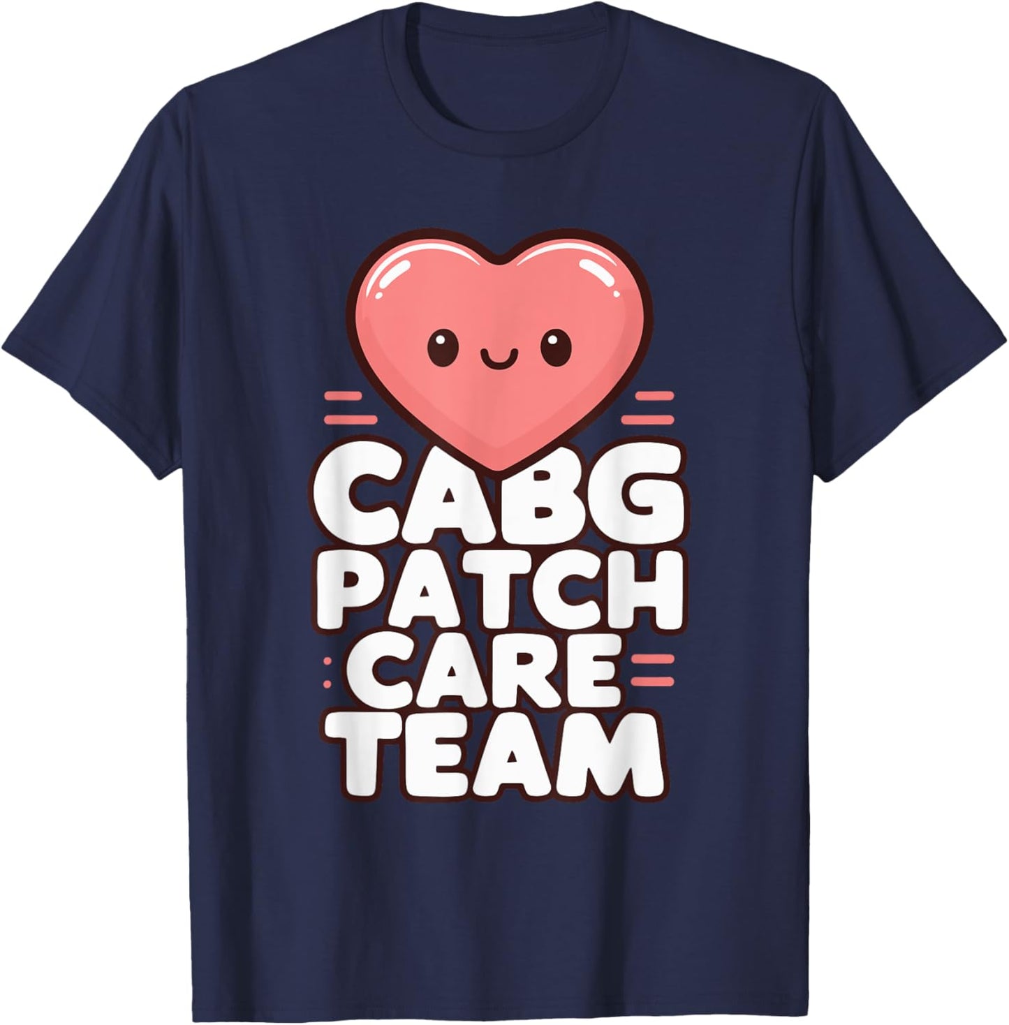 CABG Patch Care Team T-Shirt - T-Shirt | Navy