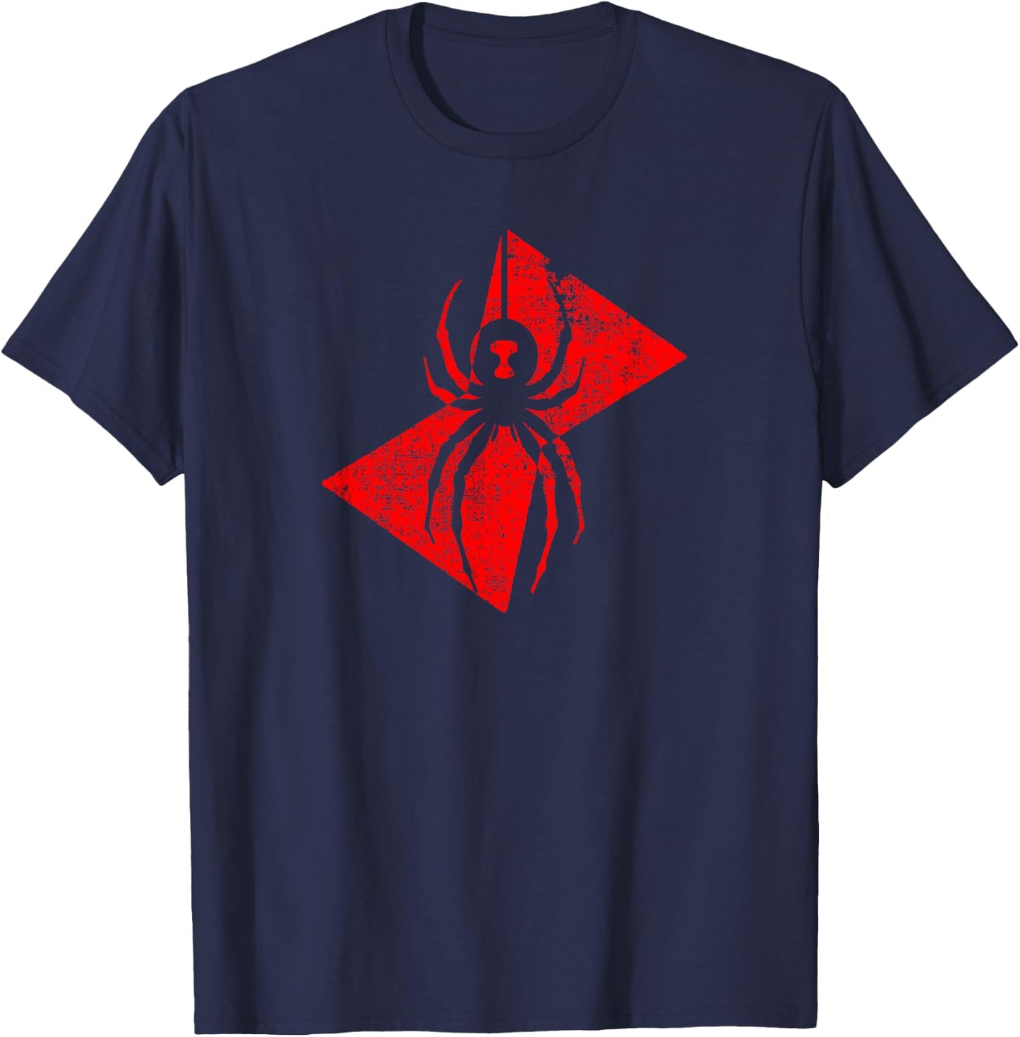 Black Widow Spider Gift T-Shirt - T-Shirt | Navy