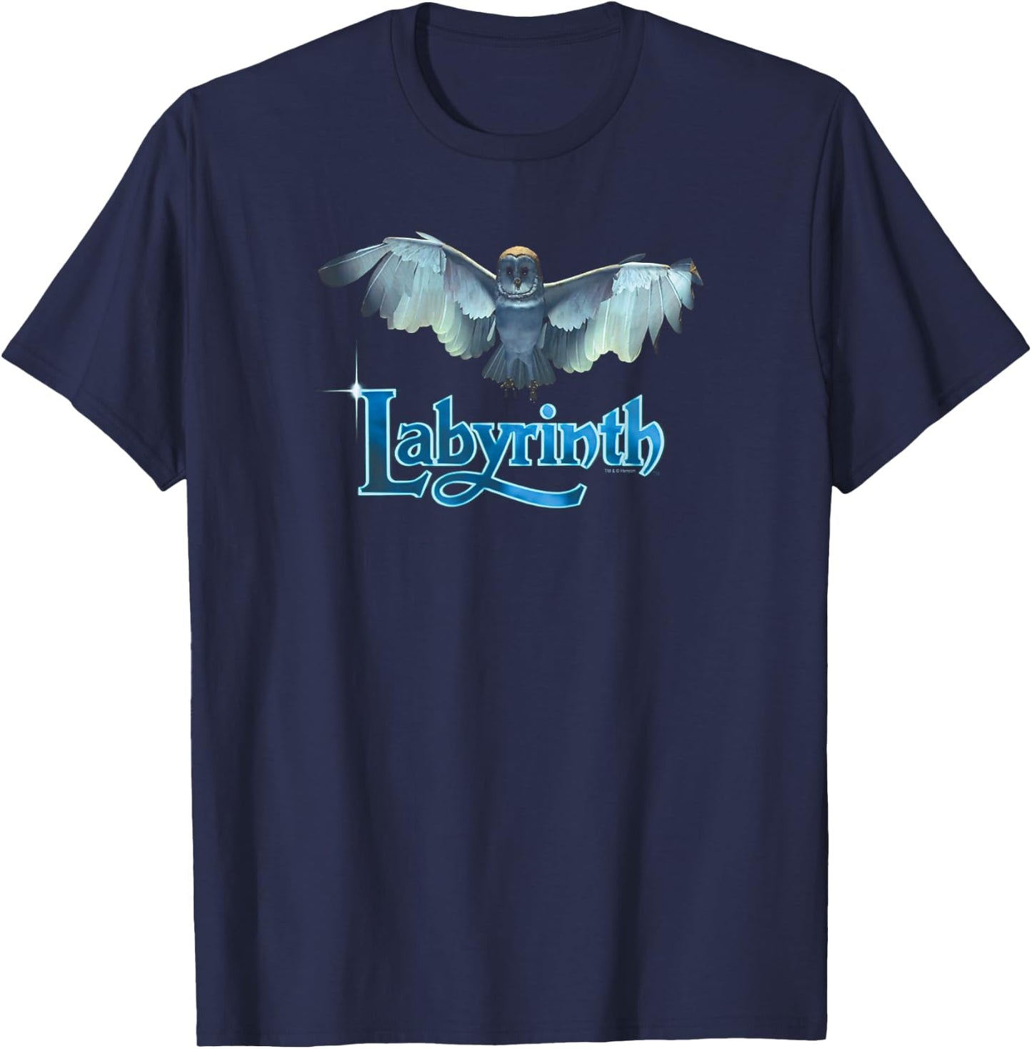 Labyrinth Title Sequence T-Shirt - T-Shirt | Navy
