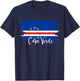 Cape Verde flag , Cape Verde map, Cape Verde T-Shirt - T-Shirt | Navy