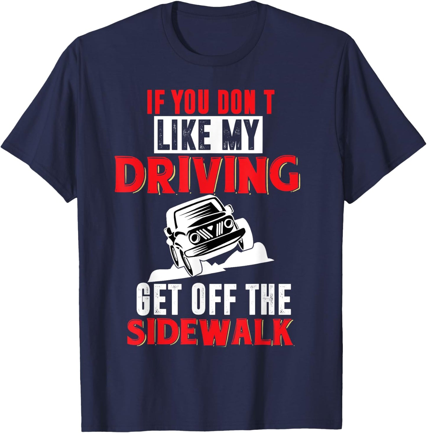 New Driver Gifts Funny Shirt for Teen Girls and Boys Student T-Shirt - T-Shirt | Navy