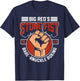 Bare-Knuckle Boxing Club Fighter Training Gym Stone Fist T-Shirt - T-Shirt | Navy