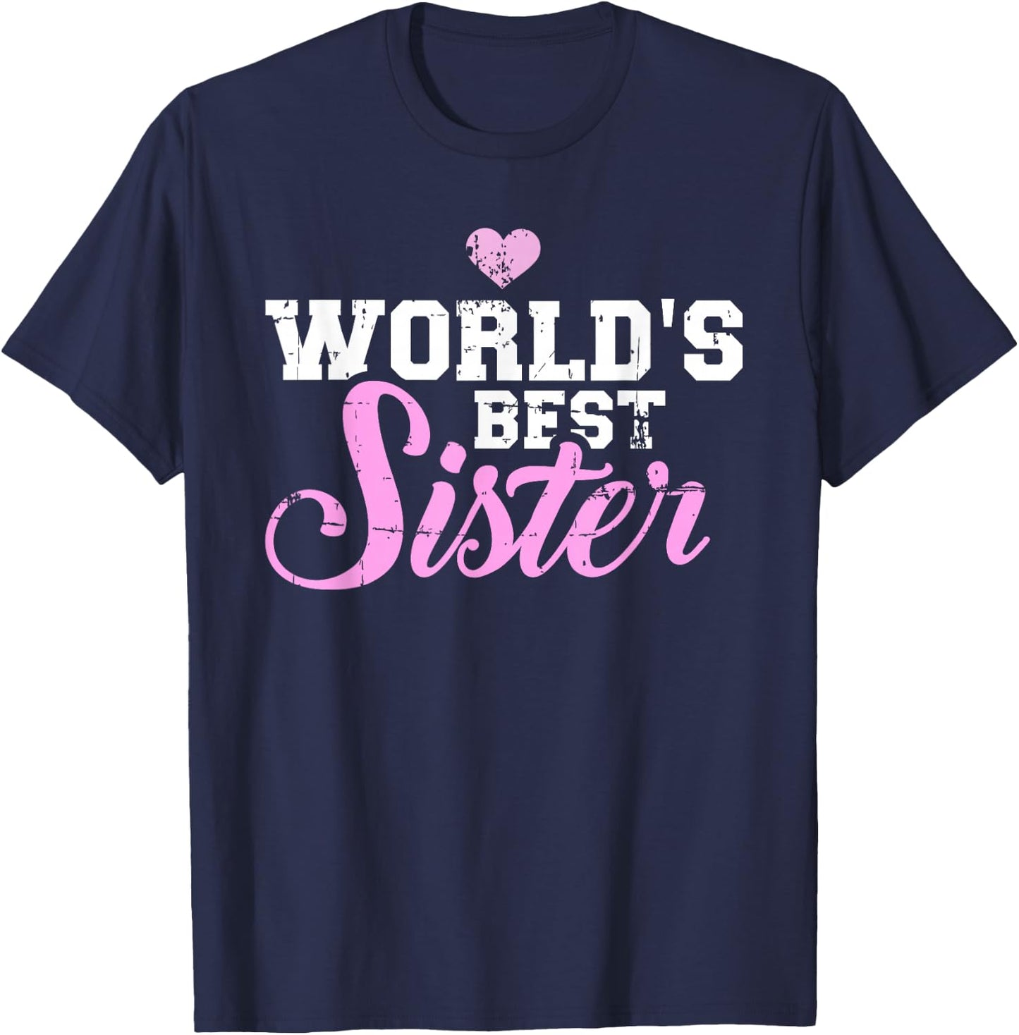 World's best sister T-Shirt - T-Shirt | Navy