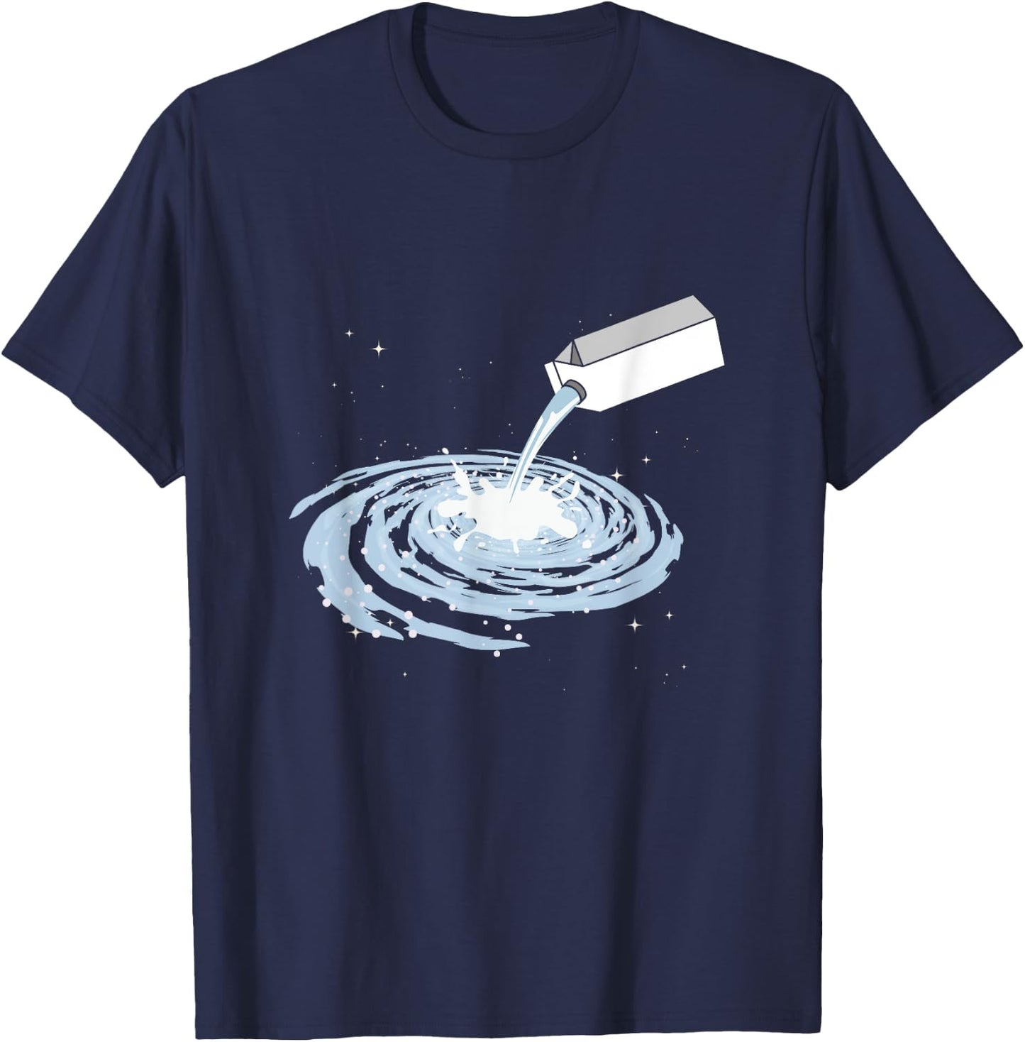 Milkyway Milky Way Milk Universe Space Gift T-Shirt - T-Shirt | Navy