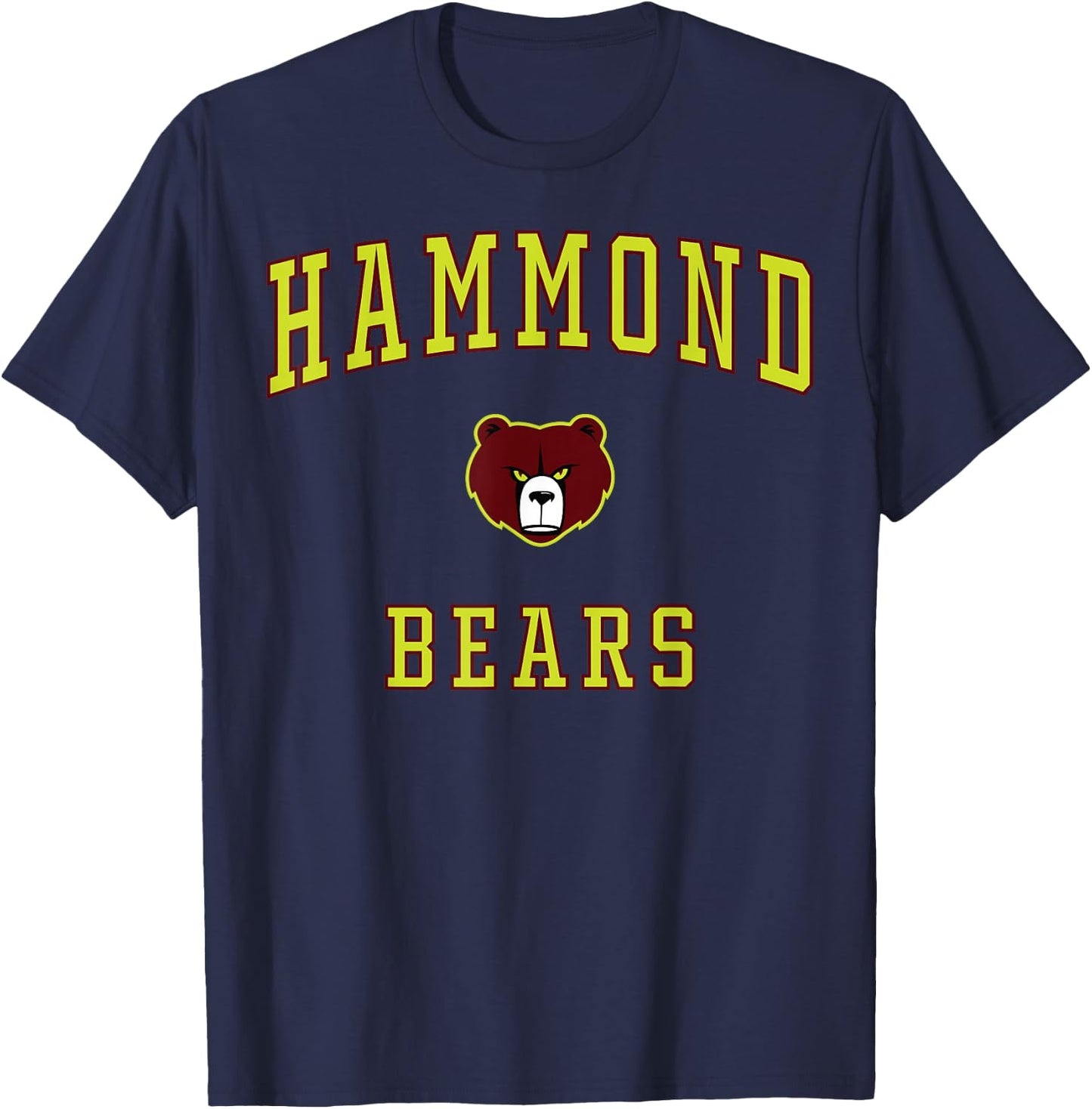 Hammond High School Bears T-Shirt - T-Shirt | Navy