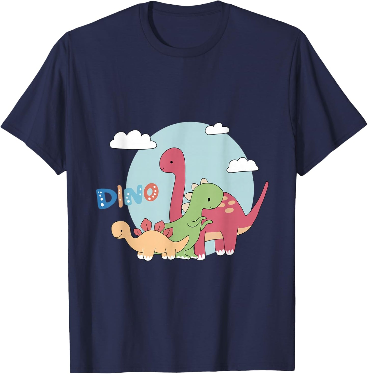 Dino dinosaur road trip kdrama it’s okay to not be okay T-Shirt - T-Shirt | Navy